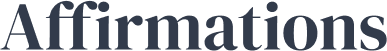 Affirmations Logo